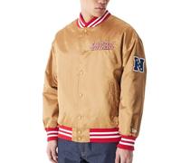 New Era San Francisco 49ers NFL Satin Bomber Doré Veste Bomber