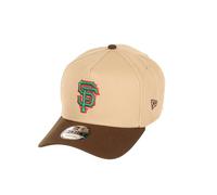 New Era San Francisco Giants MLB Two Tone Camel Walnut 9Forty A-Frame Snapback Cap
