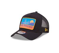 New Era San Francisco Truckercap Blau verstellbar Snapback-Verschluss Patch Cap - One-Size