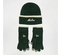 New Era Script Beanie Set blk/ofw vert ONE SIZE