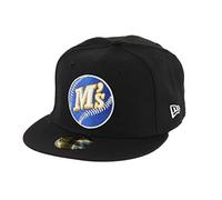 New Era Seattle Mariners MLB Black Base History Logo 59Fifty Basecap