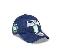 New Era Seattle Seahawks NFL 2024 Sideline Bleu 9Forty Casquette Stretch Snapback Ajustable