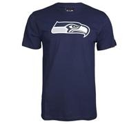 New Era Seattle Seahawks NFL Team Logo Bleu T-Shirt