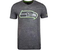 New Era Seattle Seahawks T Shirt Two Tone Pop Tee Heather Charcoal - XL