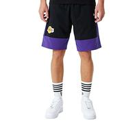 Short Oversize Officiel New Era La Lakers Nba Colour Block Noir/Violet Homme
