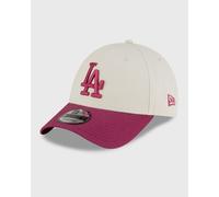New Era SIDE SCRIPT 9FORTY LOS ANGELES DODGERS men Caps red|beige taille: ONE SIZE