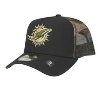 New Era Snapback Trucker Cap - Miami Dolphins Wood Camo