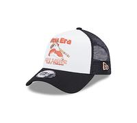 New Era Soy Sauce NE Food White Black 9Forty A-Frame Trucker Cap - One-Size