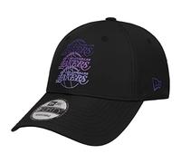 New Era Stack Logo 9Forty Loslak Blkprp Black Taille Unique