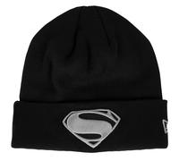 New Era Superman Justice League Bonnet en tricot avec logo Noir