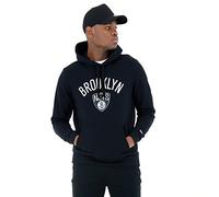 New Era Sweat à Capuche - NBA Brooklyn Nets Black