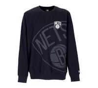 New Era - SweaT-shirt à col rond Brooklyn Nets Noir - Homme - Sweatshirts et sweats à capuche - Noir - Taille: L