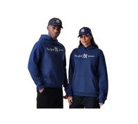 NEW ERA Sweat-shirt bleu / blanc, Taille L