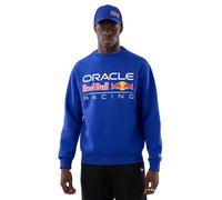 New Era Sweat-shirt Logo Oversize Crewneck Red Bull F1