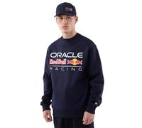 New Era Sweat-shirt Logo Oversize Crewneck Red Bull F1