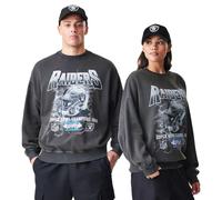 New Era Sweat-shirt Nfl Boxy Washed Las Vegas Raiders