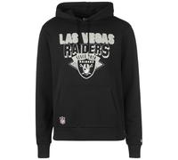 NEW ERA Sweat-shirt 'Raiders' noir / blanc, Taille S