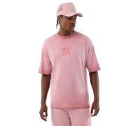 New Era T-shirt à Manches Courtes Mlb Washed Logo New York Yankees