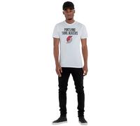 New Era T-shirt à Manches Courtes Nba Regular Portland Trail Blazers