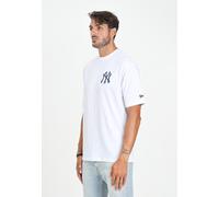 NEW ERA T-Shirt Blanc T-Shirt A Manche Courte Oversize