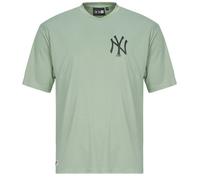 NEW YORK YANKEES T-Shirt Unisexe à Manches Courtes, Vert Pstl, L EU