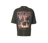 New Era Nba Washed Graphic Chicago Bulls Short Sleeve T-shirt Gris M Homme