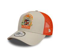 New Era Taste The Sunshine Trucker A-Frame Cap Beige