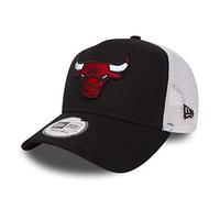 New Era Team Essntl Trucker Casquette réglable Chicago Bulls Noir