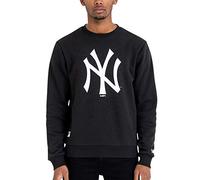 New Era Team Logo Crew New York Yankees Sweatshirt Homme Sweatshirt Homme Black FR : L (Taille Fabricant : L)