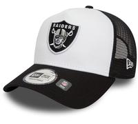 New Era A-Frame Adjustable Trucker Cap Raiders Noir Taille unique Unisex