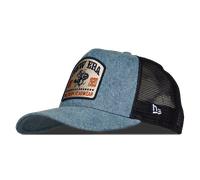 New Era Casquette Denim Patch Trucker Femme Bleu T.U