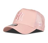 New Era Casquette Trucker A-Frame Outline New York Yankees Rose Femme Taille unique Visière courbée