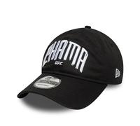New Era UFC, Ultimate Fighting Championship, Alex Pereira, Chama Logo, Casquette de baseball, Noir, Blanc