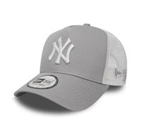 New Era Clean Trucker Cap Gris