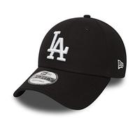 New Era Casquette Los Angeles Dodgers Essential 9 Forty Noir Ajustable Visière incurvée