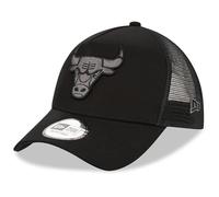 New Era Chicago Bulls NBA BOB Team Logo Noir A-Frame Casquette de Camionneur Ajustable