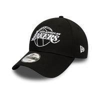 New Era Casquette 9FORTY NBA Los Angeles Lakers Essential Outline Blanc/Noir Mixte
