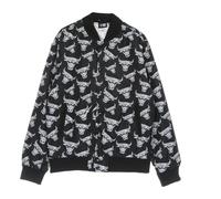 New Era - Veste Bomber Chicago Bulls All Over Print - Homme - Vestes - Noir - Taille: XL