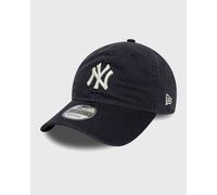 New Era Casquette de baseball adulte 9Twenty Washed Script MLB New York Yankees Bleu marine