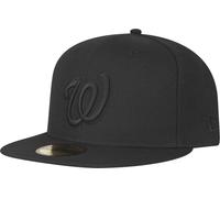 New Era Washington Ressortissants Noir Sur Cap 59Fifty Fitted Édition Limitée