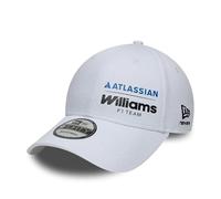 New Era Williams Racing F1 Team - Collection officielle 2026 - Casquette de baseball avec logo Essential - Réglable - Blanc
