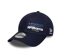 New Era Williams Racing F1 Team - Collection Officielle 2026 Essential Logo Casquette de Baseball Casquette Réglable Bleu Marine