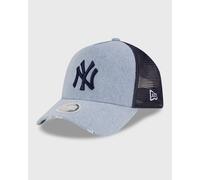 New Era WMNS DENIM TRUCKER NEW YORK YANKEES men Caps blue taille: ONE SIZE