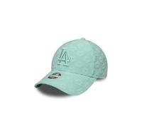 New Era WMNS Floral Towelling 9Forty Casquette réglable pour femme La Dodgers Bleu clair Taille unique, Vert., taille unique
