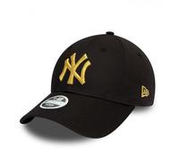 NEW ERA, Wmns metallic 9forty logo neyyan, Blk