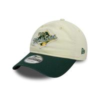 New Era World Series Casquette Oakland Athletics MLB Chapeau réglable Non structurée Baseball Beige Vert
