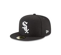 New Era x MLB Men's Chicago White Sox Basic 56Fifty Fitted Hat Black/White 7 5/8