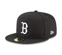 New Era x MLB Men's Collection Boston Red Sox Basic 59Fifty Fitted Hat Black 7 3/4
