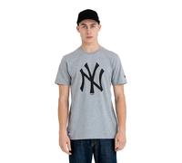 New Era - Yankees Team Logo Tee Gris - Homme - Tops - Gris - Taille: M