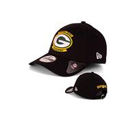 New Era Casquette de Baseball pour Homme - Motif limités - NFL MLB NBA - Yankees Lakers Bulls Dodgers Raiders Chiefs Seahawks Sox (Green Bay Packers Black V1)